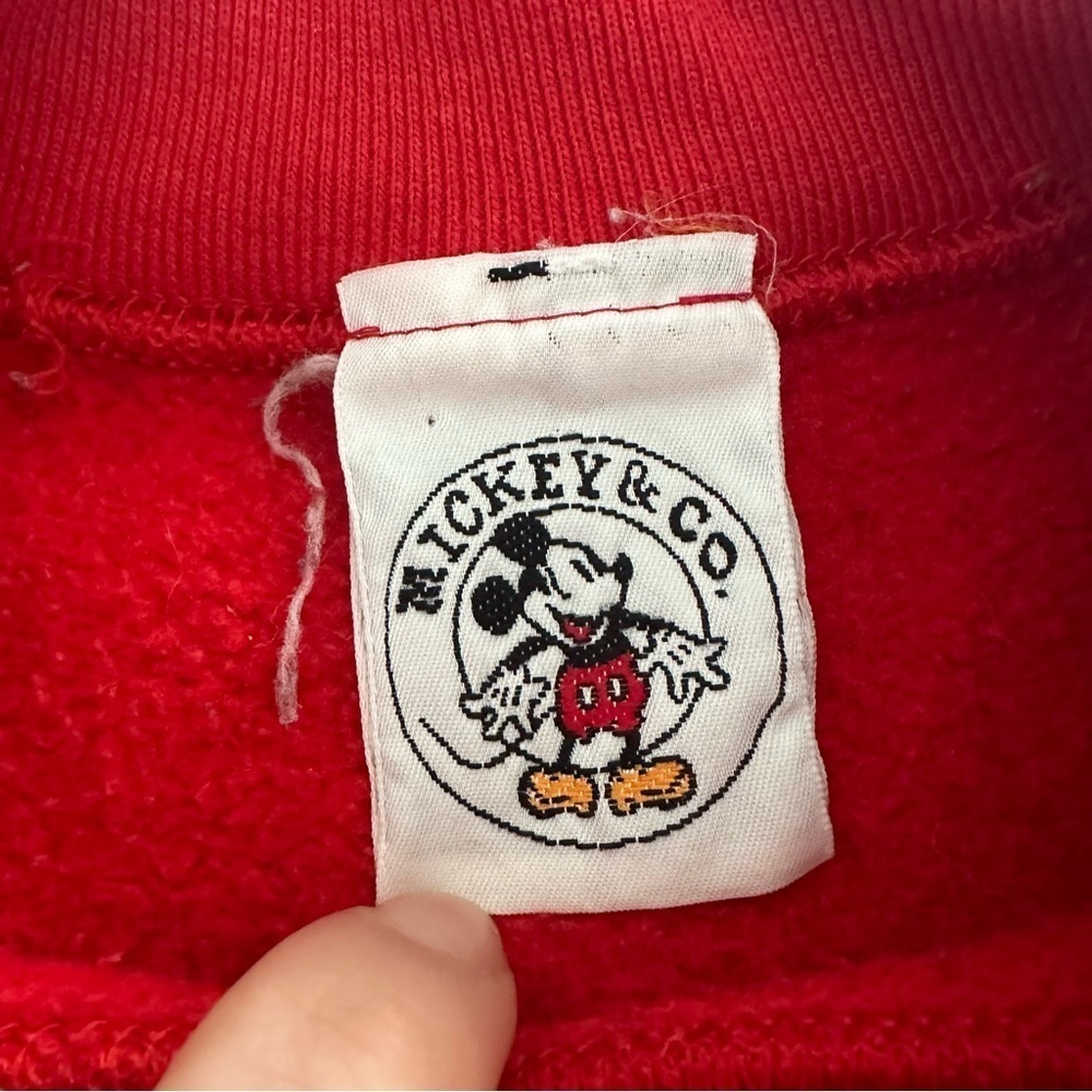 Vintage 90’s Disney Mickey Mouse Crewneck Sweatshirt - Picture 5 of 7